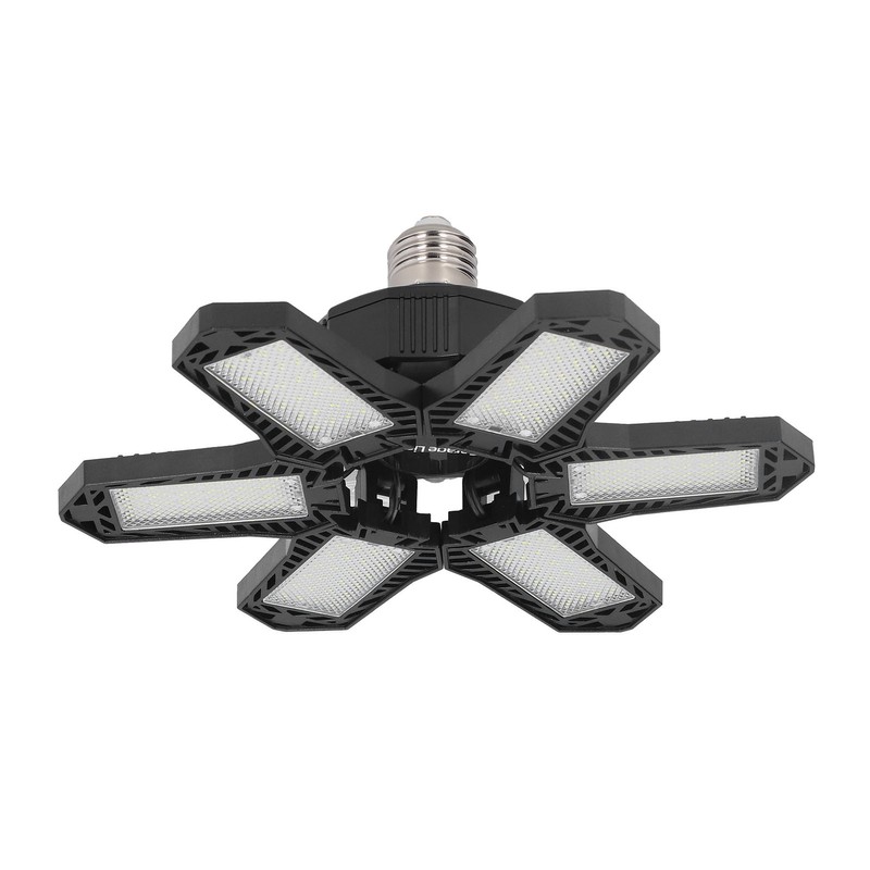 LED Garage Light 1800LM 24W 6 Leaf Foldable Good Heat