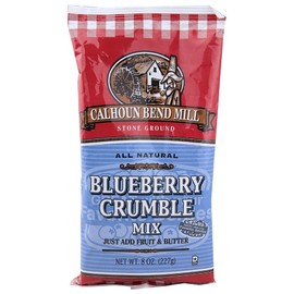 Calhoun Bend Mill Blueberry Crumble Mix, 8 Ounce (Pack of 6)