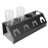 Universal 4 Holes Soda Bottle Drain Drying Rack Dish Drainer