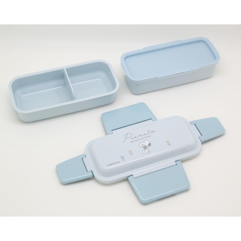 OSK PCW-600S Peanuts EVERYDAY Lunch Box, 2 Tiers, With Dividers,