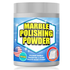 EyaeyaO Marble Polishing Powder & Compound - Granite Countertop Polish, Etch & Scratch Remover, Stone Cleaning Powder & Cleaner for Marble Polish & Restoration - 8 oz