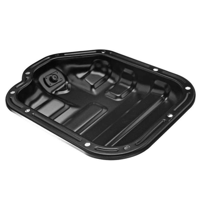 A-Premium Lower Engine Oil Pan Sump with Drain Plug Compatible
