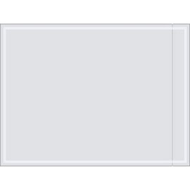 Clear Adhesive Side Loading Packing List Document Envelopes, 4 1/2" x 6" for Attaching Packing Slips, Invoices and Important Papers to Packages, Shipments and Mailings (Pack of 1000)