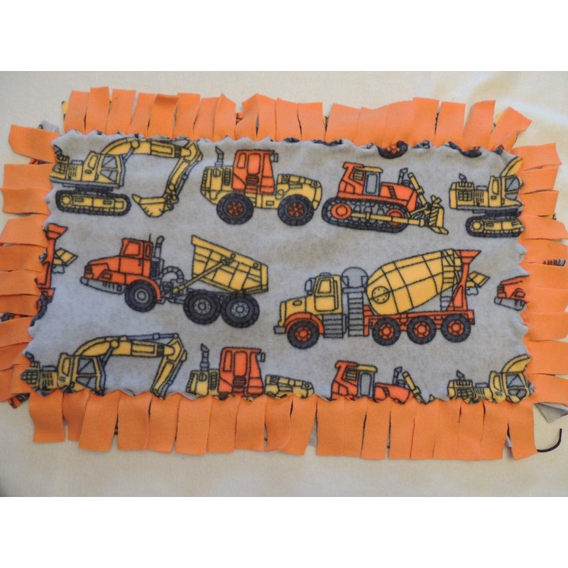 Fidget Blanket Quilt for Dementia Patients-Construction theme