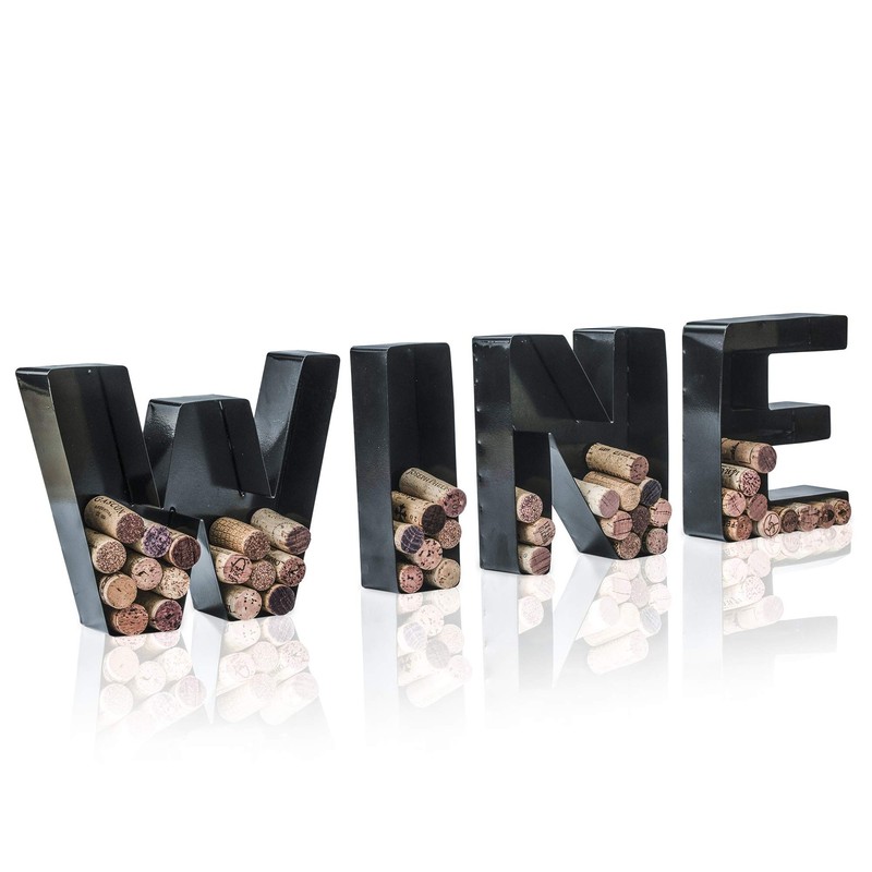 Made Easy Kit Metal Letter Wine Cork Keepsake Saver &
