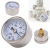 Vacuum Pressure Gauge 1/8in Stainless Steel Dial Liquid Filled Pneumatic