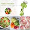 FHBHJNATC Vegetable Slicer, Spiral Cutter, Vegetable Cutter, Spaghetti Vegetable Slicer,
