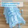 6 gorras de glaseado para resaltar el cabello con 2