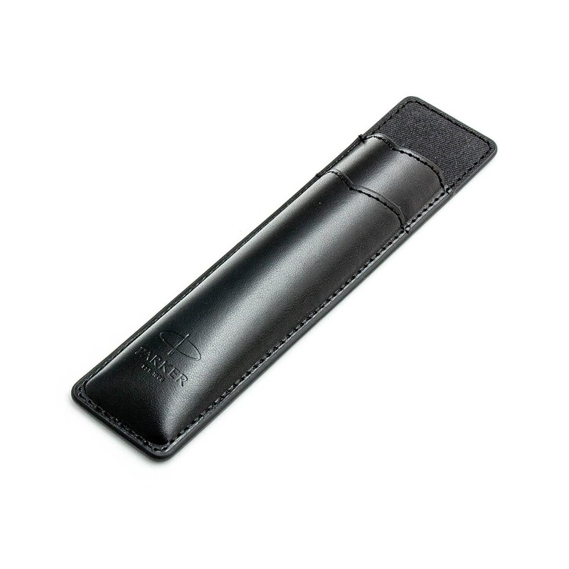 Parker IM Premium Black GT Kugelschreiber + schwarze Hülle -