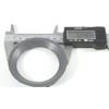 4x Centring Rings 70.4 x 57.1/70.4 to 57.1 Dark Grey