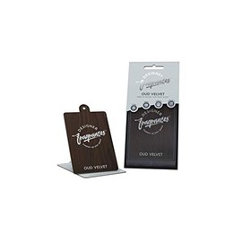 Designer Fragrances Oud Velvet Air Fresheners 2D Cards, Black, One