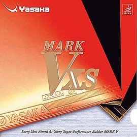 Yasaka Rubber Mark V XS, options 2.0 mm, red