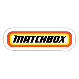 Spreadshirt Matchbox™ Logo With Frame In Orange Sticker, Max. 10 x 10 cm, 10 x 10 cm, Matt White