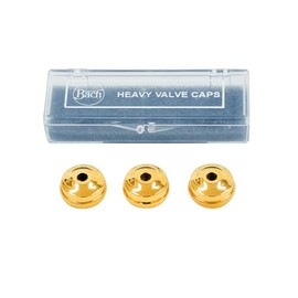 Bach 1810G Heavy Weight Trumpet Valve Caps - Gold-plated