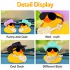 wonuu Car Dashboard Decor Guitar Rubber Duck, Car Ducks Ornaments