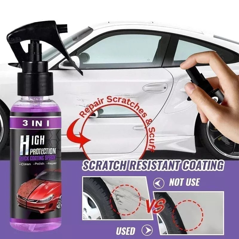 Unbranded High Protection Quick Car Coat Ceramic 3 in 1