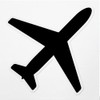 Decal Stickers Of Airplane Aviation Airline Plane Top Premium Indoor