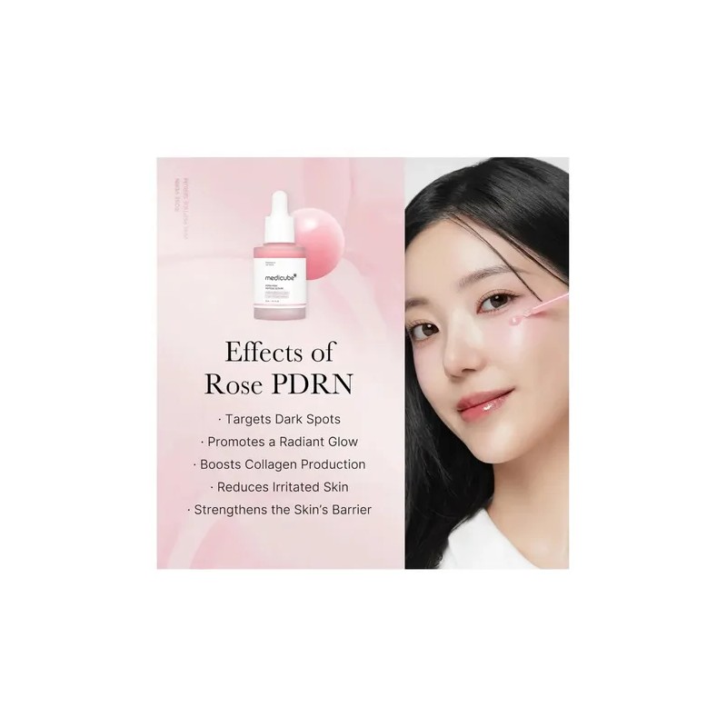 Kit Medicube Pdrn Pink Collagen Serum Capsule Cream