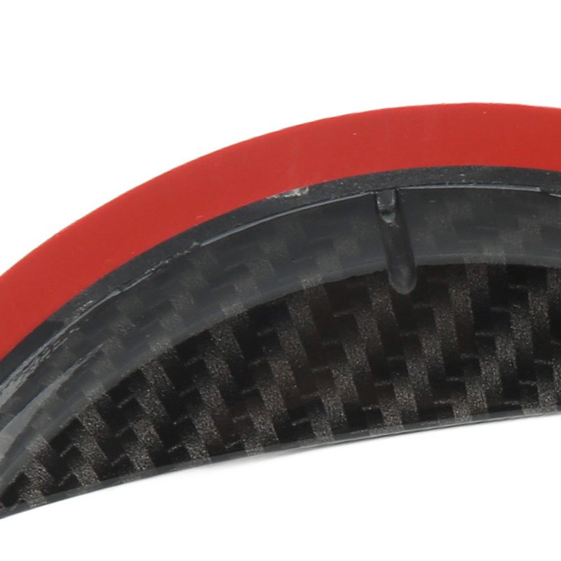 Motorcycle Speedometer Intrument Gauge Bezel Cover Trim Carbon Fiber Style