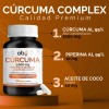Curcuma Organica Piperina Y Aceite Coco con Extracto De Raz