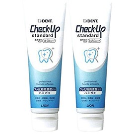 Lion Dent Check-Up Standard (DENT.Check-Up standard) Fluoride 1,450 ppm 135g x 2-piece Set