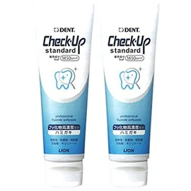Lion Dent Check-Up Standard (DENT.Check-Up standard) Fluoride 1,450 ppm 135g x 2-piece Set