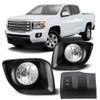 Winjet WJ30-0502-09 2015-2018 GMC Canyon Fog Light Kit with Custom