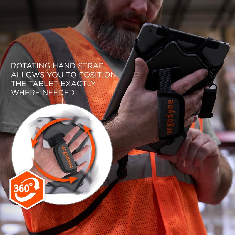 Ergodyne Squids 5549 Tablet Holder with Detachable Shoulder Strap, Mobile