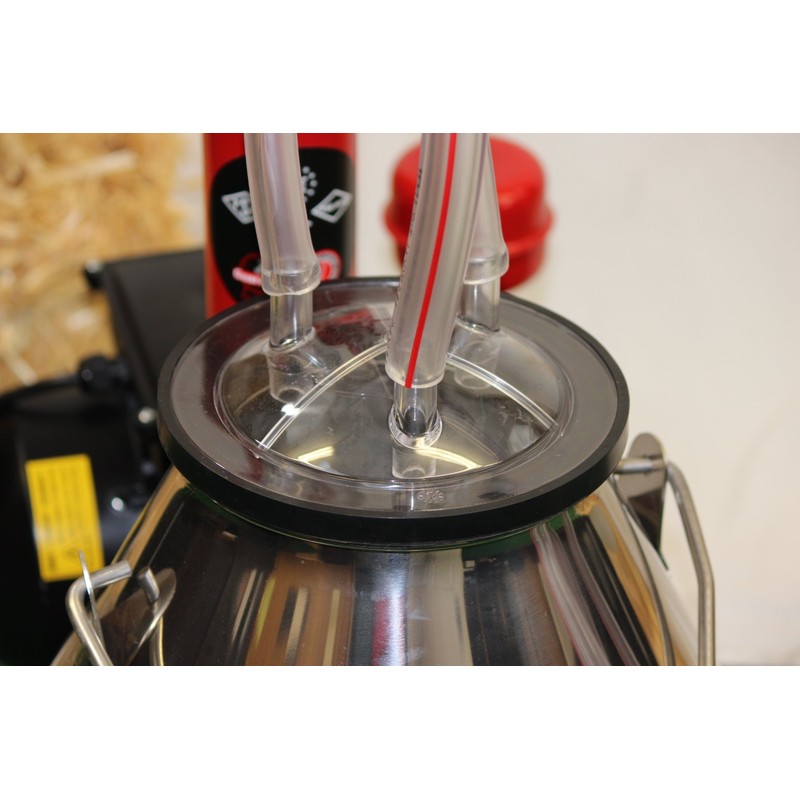Mitty Dairy 8 Gallon Bucket Lid/Gasket Clear for Milking Machine
