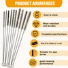 20 Pcs Wire Tube Brushes Bulk for Cleaning Pipe Tube