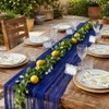 62 Pcs Amalfi Coast Party Decorations Lemon Party Set for