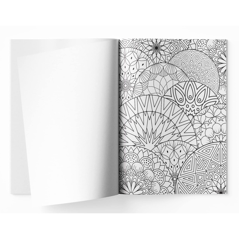 Relaxing Mandala: Coloring Book For Adults