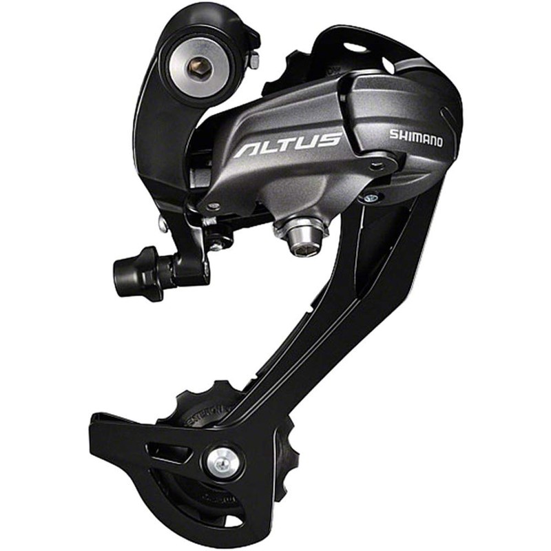 Shimano Acera RD-M370 Altus SGS Rear Derailleur - Black, 9