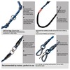 Heavy-Duty Long Dog Leash, 30/50/65 FT,Dog Tie Out Cable, Runner