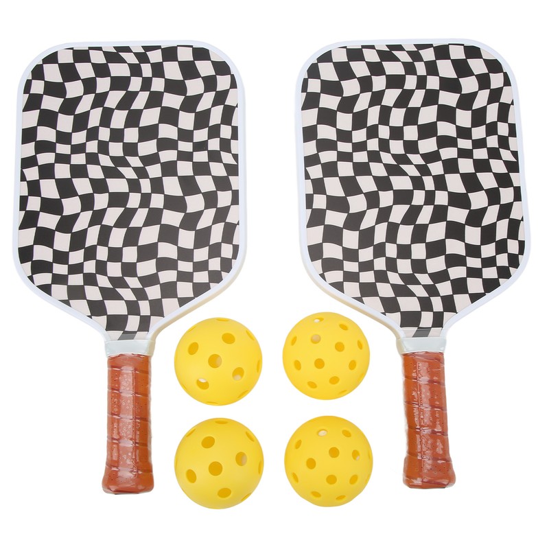 Pickleball Rackets Set Honeycomb Core Glass Fiber Pickleball Paddles Sports