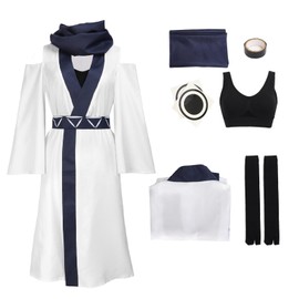 C-ZOFEK Women Anime Cosplay US Size Costume Kimono with Underclothes Socks Female Version(X-Large)