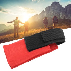 Kadimendium Tourniquet Belt, Portable Lightweight Tourniquet Bag, Wear-resistant for Outdoor Camping Emergencies(Red)