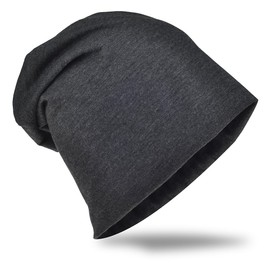 Unisex Jersey Slouch Beanie, Long Hat, Plain Colour, Standard Size And XXL