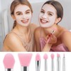 7PCS Silicone Brush Applicator Kit, Resin Brush Applicator UV Resin