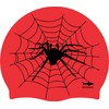 escualo Gorra para Natacion Unisex Adulto y Niño Modelo Araña