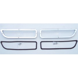 reproduction 1962 63 64 65 66 GMC Truck Park light lens Clear Pair