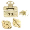Retro Brass Style Hardware Sets, Decorative Cabinet Jewelry Box, 1Pc