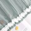 HongYa Pack of 1 Plain Curtain Transparent Voile Curtain with