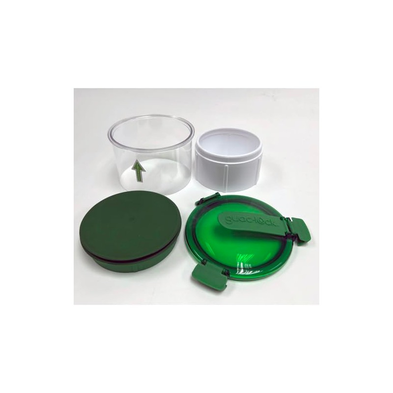Guac-Lock Food Storage Container, Green