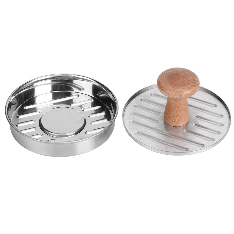 304 Stainless Steel Household Hamburger Press Patty Maker Mold Making