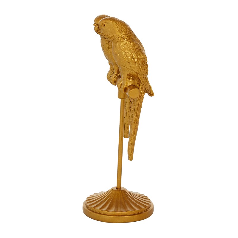 Deco 79 Polystone Parrot Decorative Sculpture Home Decor Statue, Accent