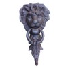 DoorKnockerBest,Antique Lion Head Door Knocker Brown Cast Iron