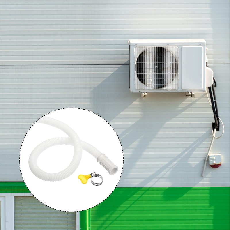 sourcing map Universal Air Conditioner Drain Hose 16mm ID 4.9ft