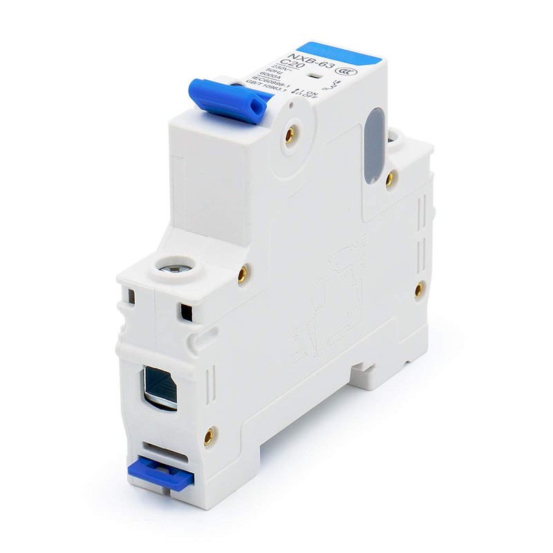 Baomain Miniature Circuit Breaker Protector NXB-63 C20 AC 230V 50Hz