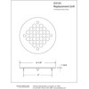 Westbrass Florestone Snap-In Shower Strainer, Oil Rubbed Bronze, D3191-12